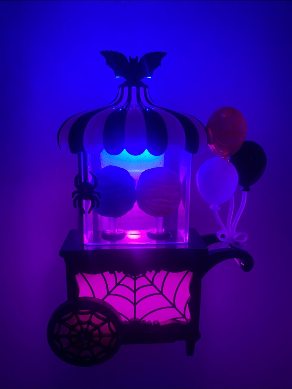 Bath & Body Works Purple & Pink Halloween Candy Cart Light